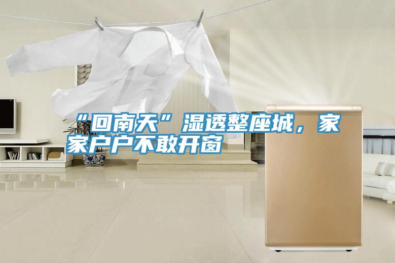 “回南天”濕透整座城，家家戶戶不敢開窗