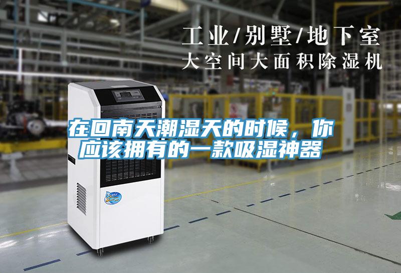 在回南天潮濕天的時候，你應該擁有的一款吸濕神器