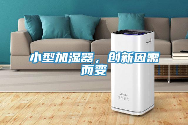 小型加濕器，創新因需而變