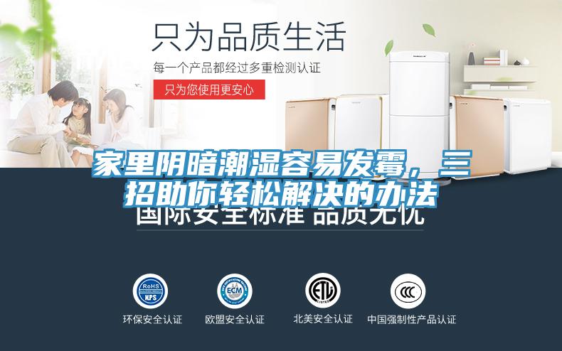 家裏陰暗潮濕容易發黴，三招助你輕鬆解決的辦法