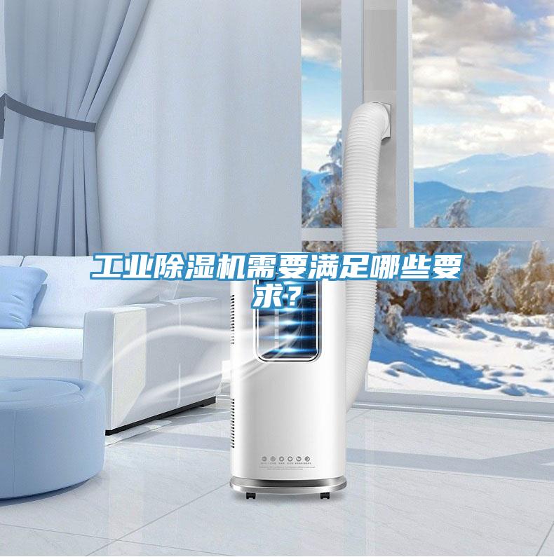 工業PICACG哔咔官网入口需要滿足哪些要求？