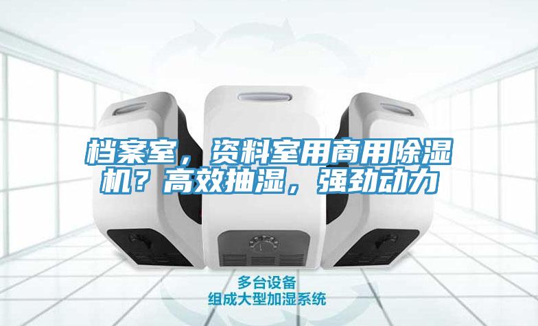 檔案室，資料室用商用PICACG哔咔官网入口？高效抽濕，強勁動力