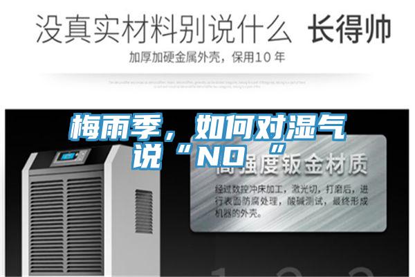 梅雨季，如何對濕氣說“NO ”