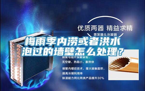 梅雨季內澇或者洪水泡過的牆壁怎麽處理？