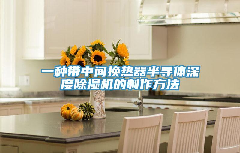 一種帶中間換熱器半導體深度PICACG哔咔官网入口的製作方法