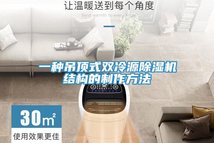 一種吊頂式雙冷源PICACG哔咔官网入口結構的製作方法