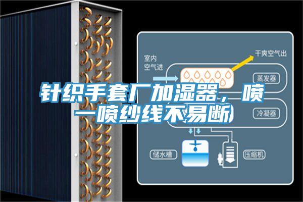 針織手套廠加濕器，噴一噴紗線不易斷
