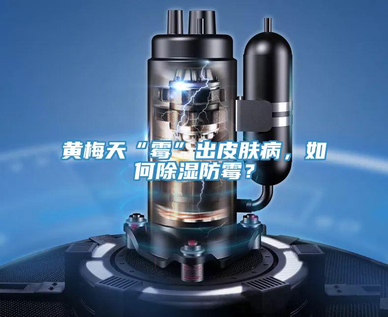 黃梅天“黴”出皮膚病，如何除濕防黴？