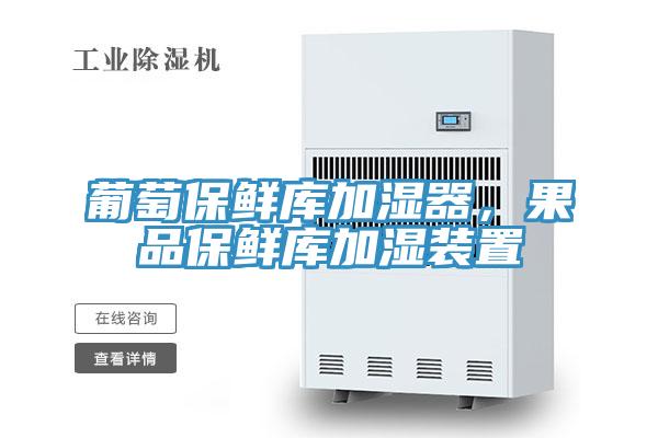 葡萄保鮮庫加濕器，果品保鮮庫加濕裝置