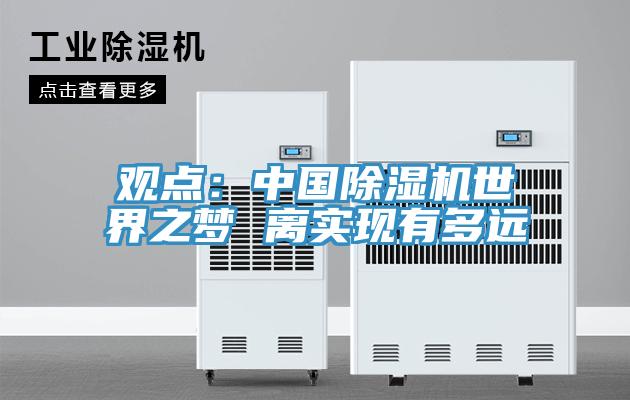 觀點：中國PICACG哔咔官网入口世界之夢 離實現有多遠