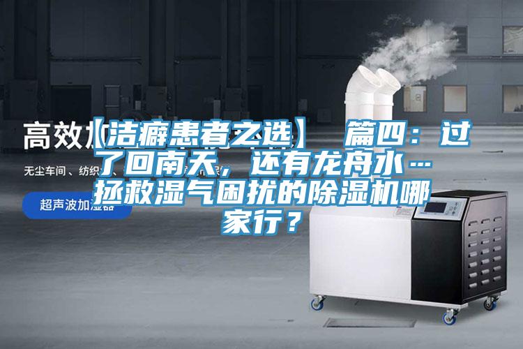 【潔癖患者之選】 篇四：過了回南天，還有龍舟水…拯救濕氣困擾的PICACG哔咔官网入口哪家行？