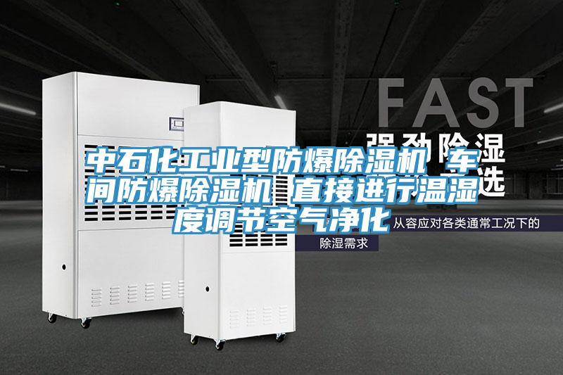 中石化工業型防爆PICACG哔咔官网入口 車間防爆PICACG哔咔官网入口 直接進行溫濕度調節空氣淨化