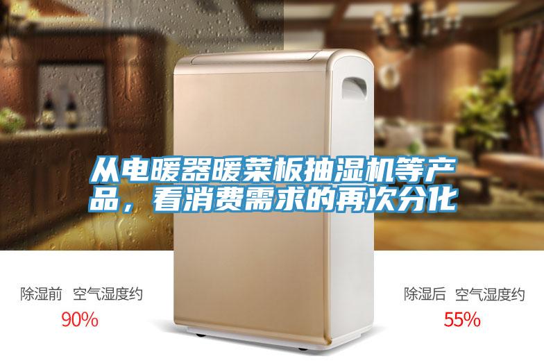 從電暖器暖菜板抽濕機等產品，看消費需求的再次分化