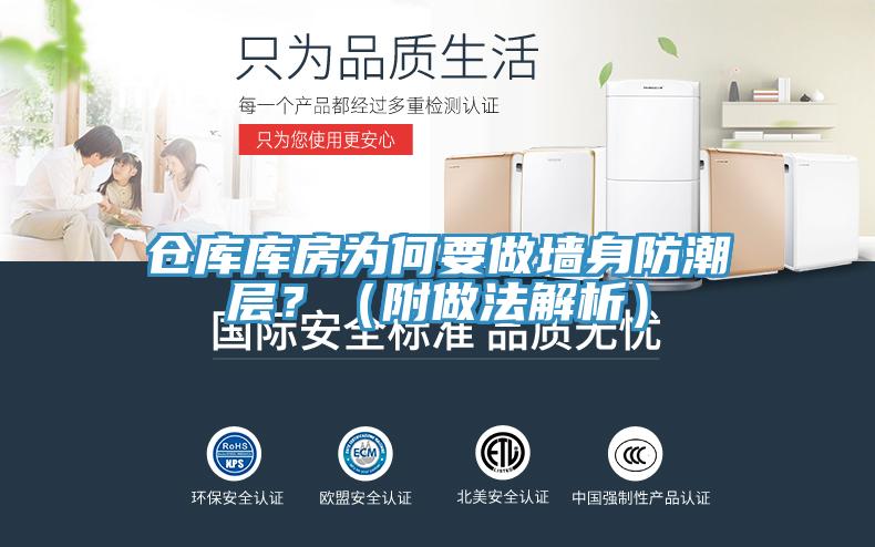 倉庫庫房為何要做牆身防潮層？（附做法解析）
