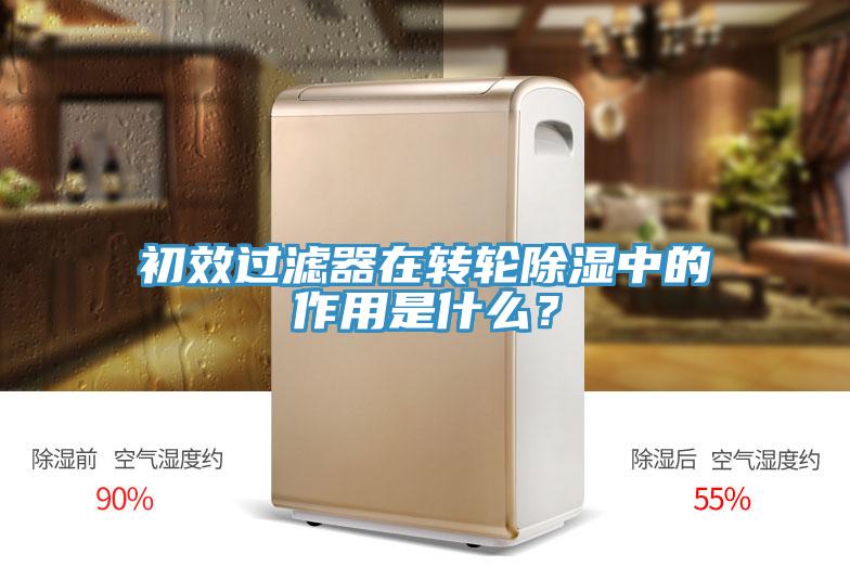 初效過濾器在轉輪除濕中的作用是什麽？
