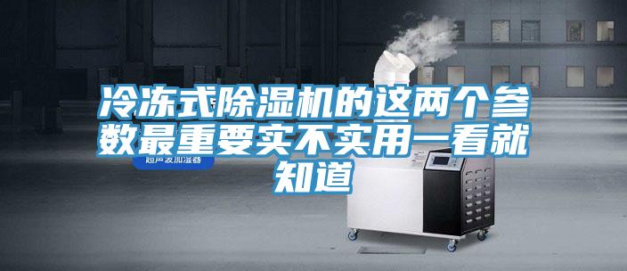 冷凍式PICACG哔咔官网入口的這兩個參數最重要實不實用一看就知道