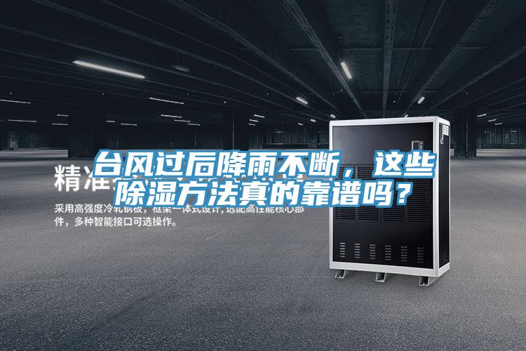 台風過後降雨不斷，這些除濕方法真的靠譜嗎？