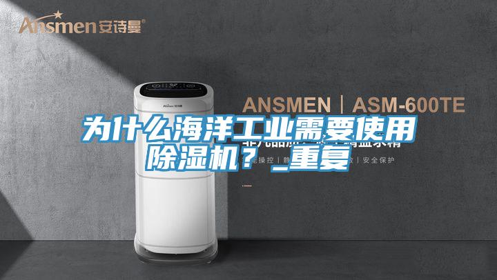 為什麽海洋工業需要使用PICACG哔咔官网入口？_重複