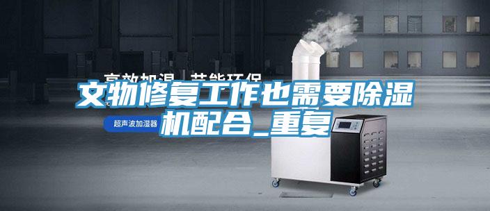 文物修複工作也需要PICACG哔咔官网入口配合_重複