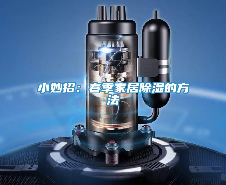 小妙招：春季家居除濕的方法
