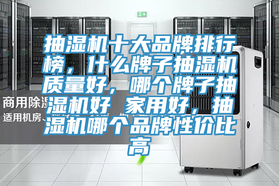 抽濕機十大品牌排行榜，什麽牌子抽濕機質量好，哪個牌子抽濕機好 家用好，抽濕機哪個品牌性價比高