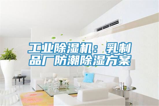 工業PICACG哔咔官网入口：乳製品廠防潮除濕方案
