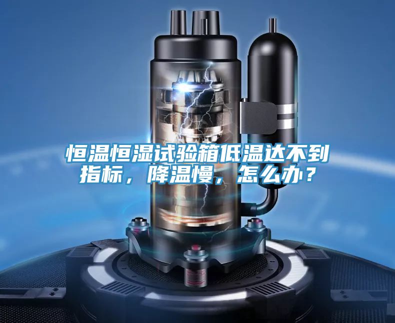 恒溫恒濕試驗箱低溫達不到指標，降溫慢，怎麽辦？