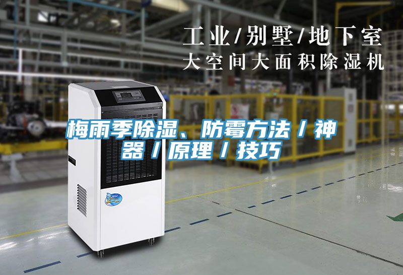 梅雨季除濕、防黴方法／神器／原理／技巧