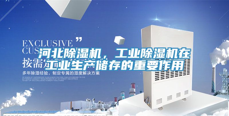 河北PICACG哔咔官网入口，工業PICACG哔咔官网入口在工業生產儲存的重要作用