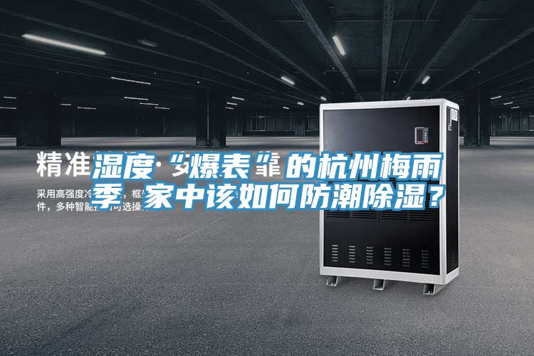 濕度“爆表”的杭州梅雨季 家中該如何防潮除濕？