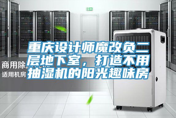 重慶設計師魔改負二層地下室，打造不用抽濕機的陽光趣味房