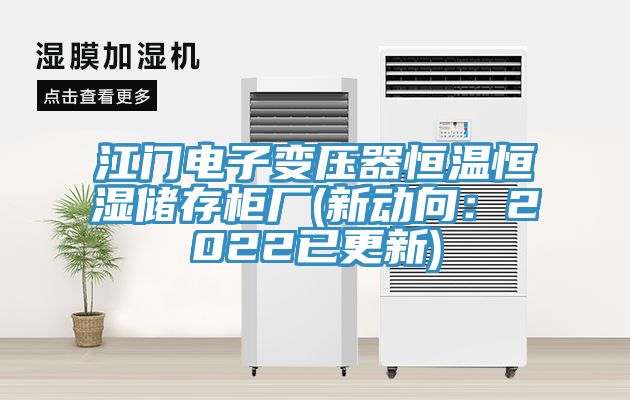 江門電子變壓器恒溫恒濕儲存櫃廠(新動向：2022已更新)