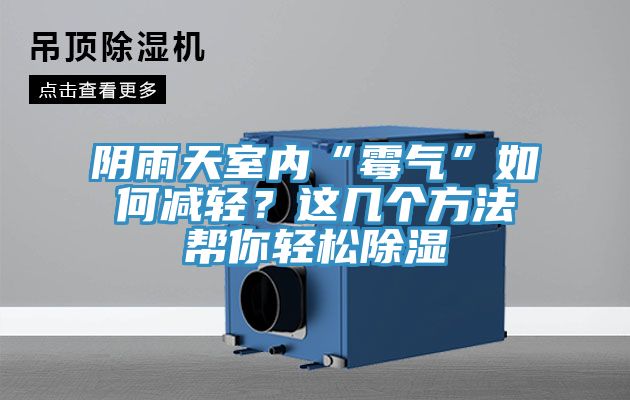 陰雨天室內“黴氣”如何減輕？這幾個方法幫你輕鬆除濕