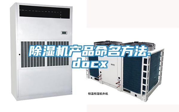 PICACG哔咔官网入口產品命名方法.docx