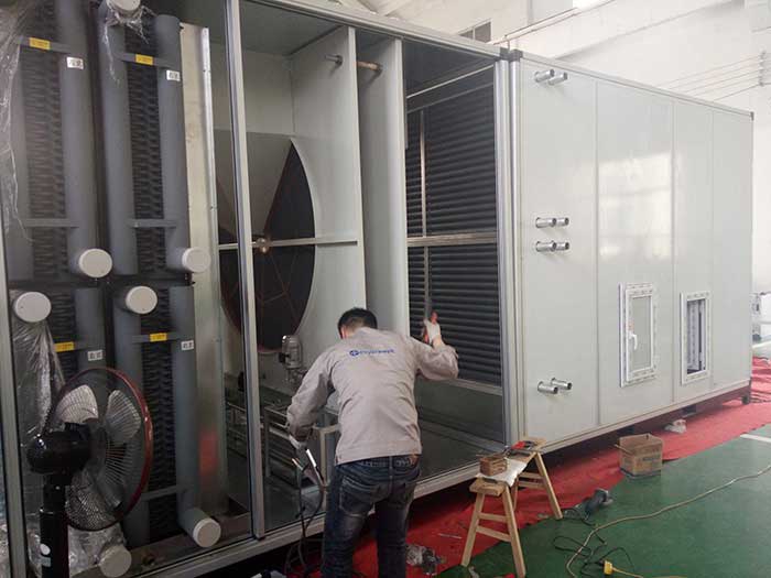 威海某大型化工企業兩台10%濕度，40000風量2台PICACG哔咔官网入口組